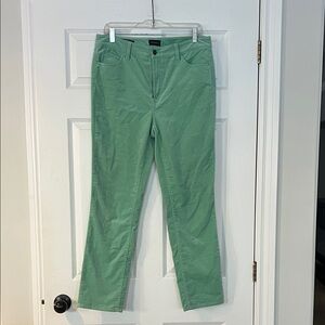 Talbots Green Straight Leg Pants